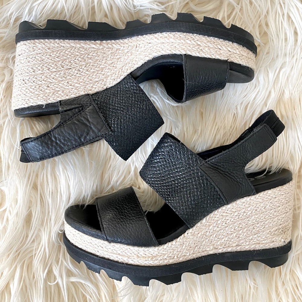SOREL Joanie II Slingback Wedge Sandals - Picture 2 of 6